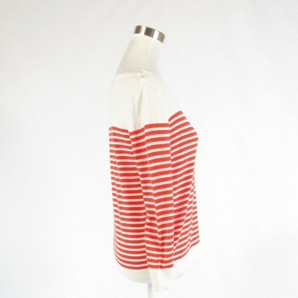 Fossil orange boat neck sweater S - Picture 5 of 8